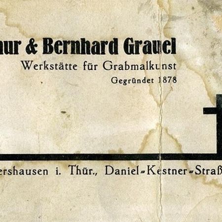 Arthur & Bernhard Grauel - Werkstätte für Grabmalkunst